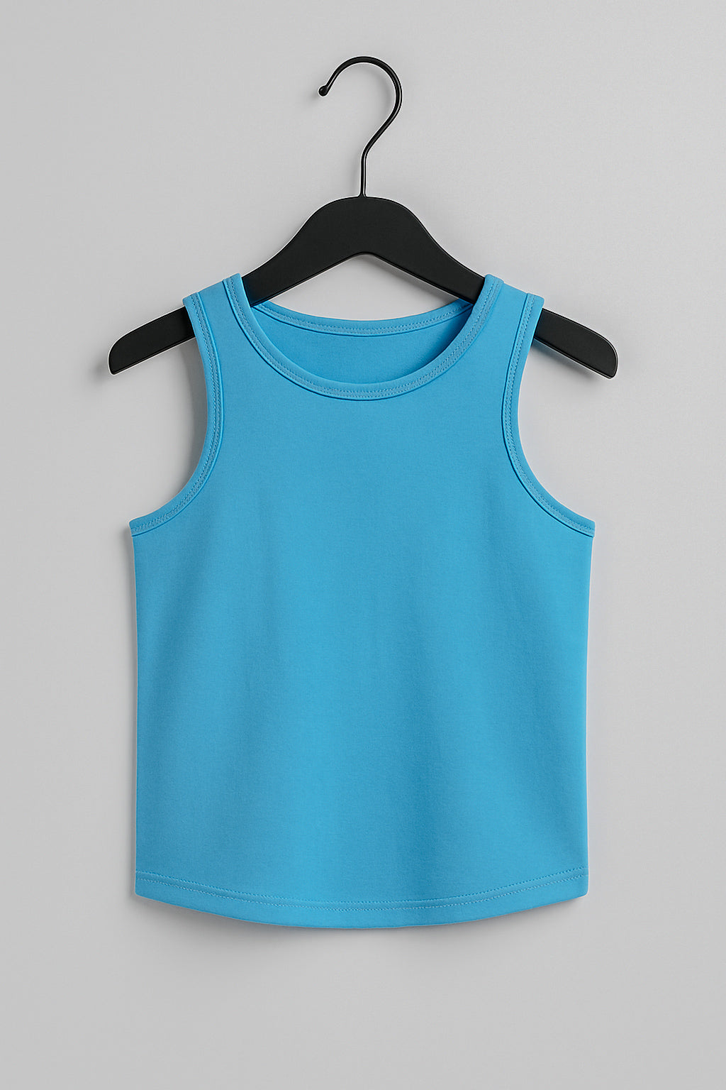 Kidaroo girl's solid pure cotton innerwear vest