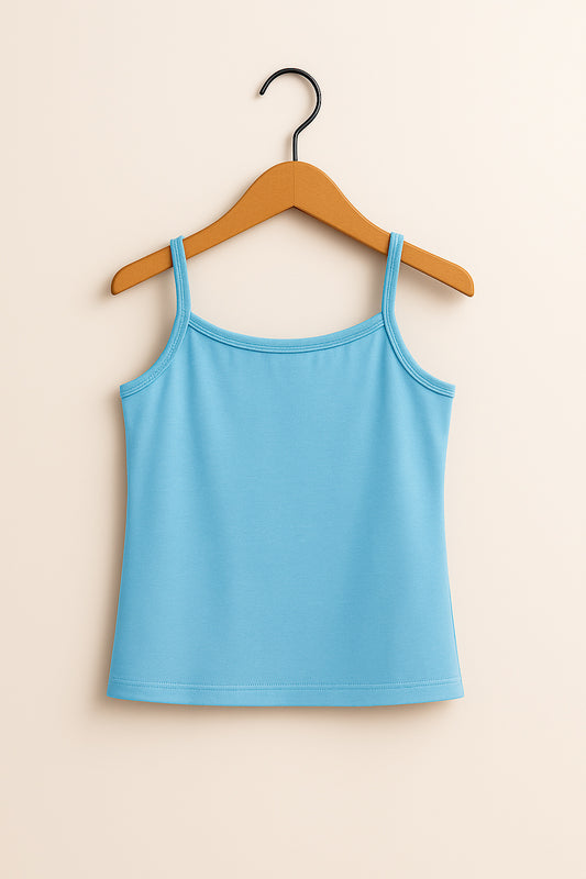 Kidaroo girl's solid pure cotton camisoles