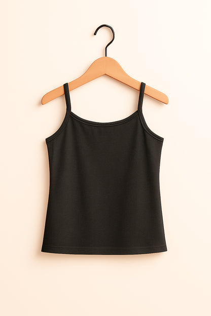 Kidaroo girl's solid pure cotton camisoles