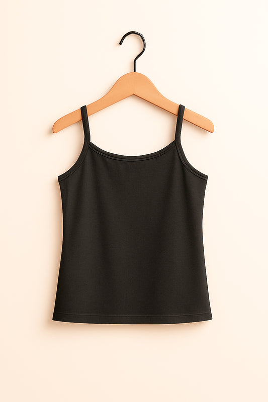 Kidaroo girl's solid pure cotton camisoles