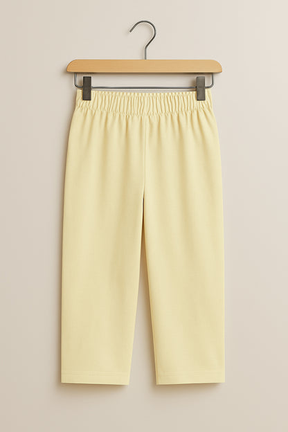 Kidaroo Pure Cotton Girls Solid Capri