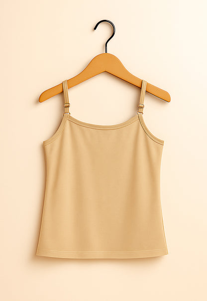 Kidaroo girl's solid pure cotton camisoles