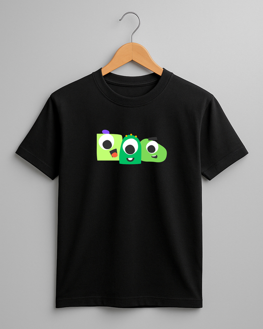 Kidaroo pure cotton boy's & girl's Alien print casual T-shirt