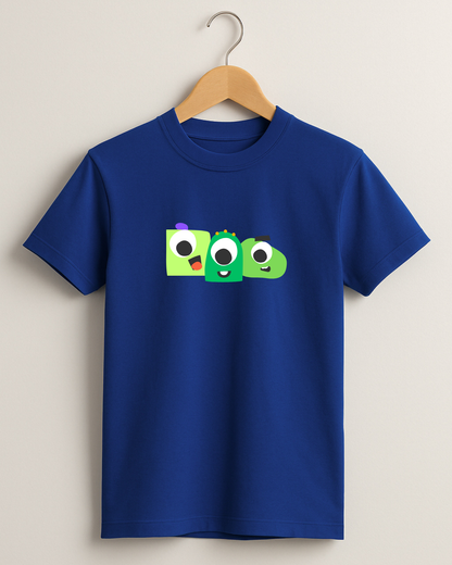 Kidaroo pure cotton boy's & girl's Alien print casual T-shirt