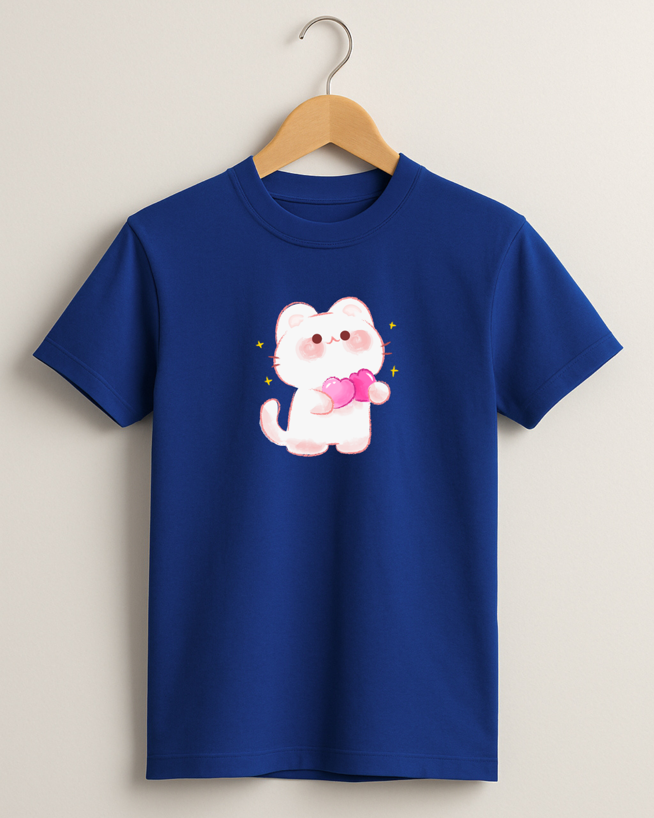 Kidaroo pure cotton boy's & girl's Kitty print casual T-shirt