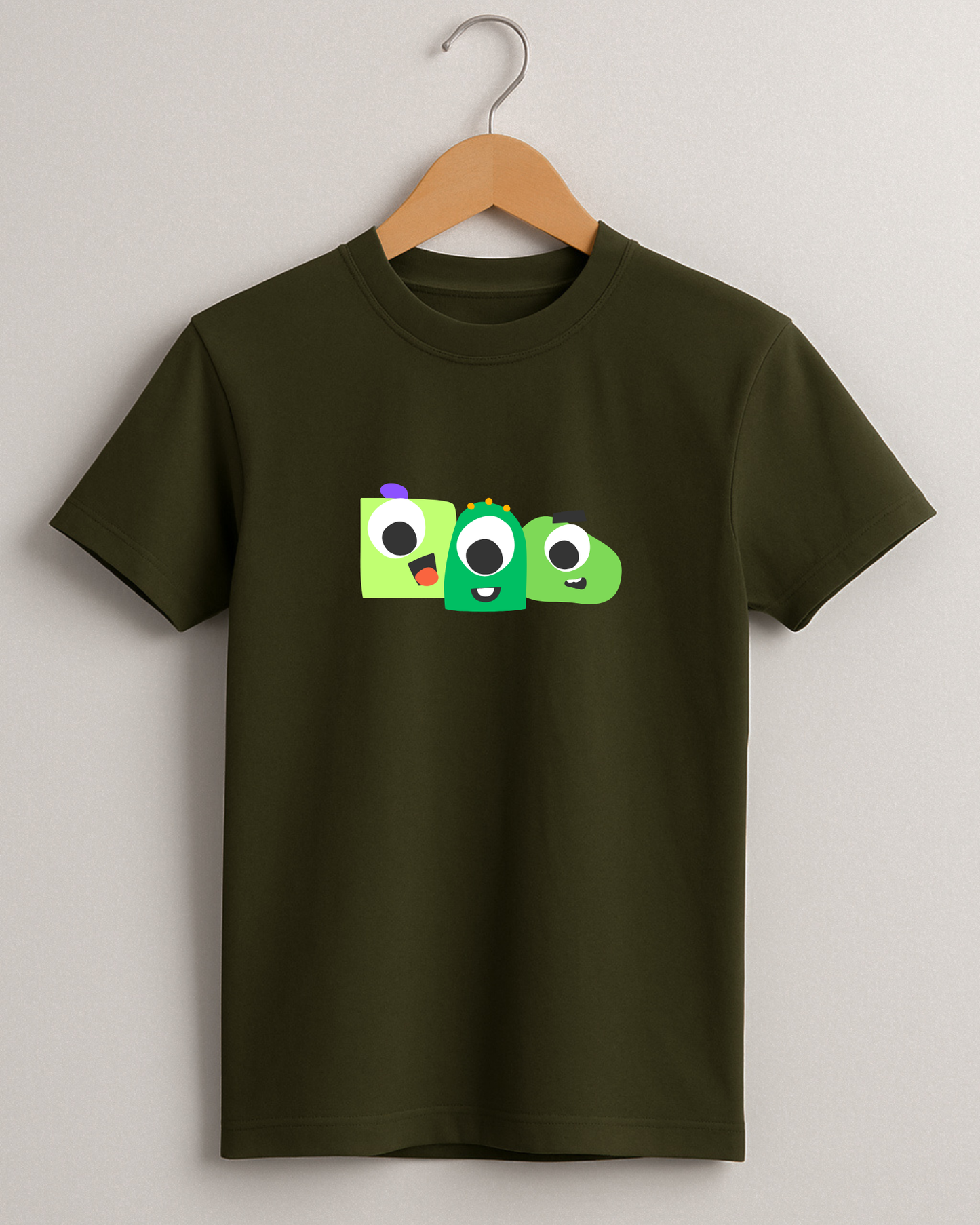 Kidaroo pure cotton boy's & girl's Alien print casual T-shirt