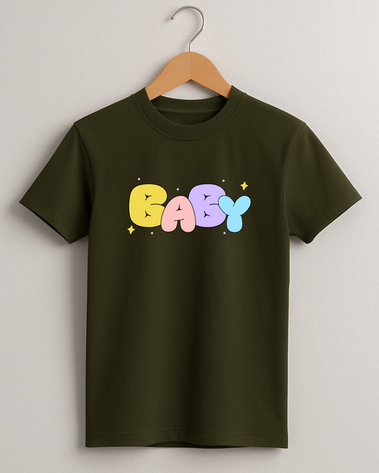 Kidaroo pure cotton boy's & girl's Baby print casual T-shirt