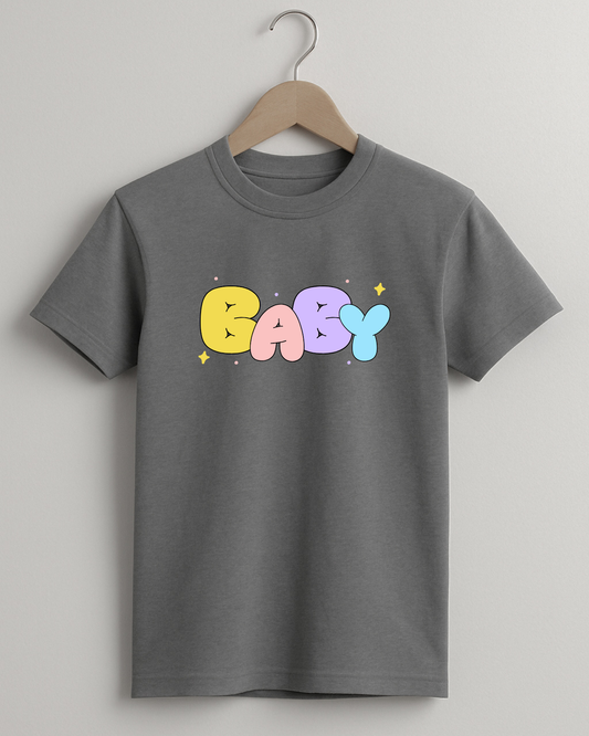 Kidaroo pure cotton boy's & girl's Baby print casual T-shirt