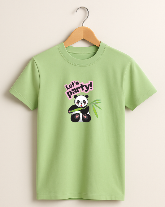 Kidaroo pure cotton boy's & girl's Panda print casual T-shirt