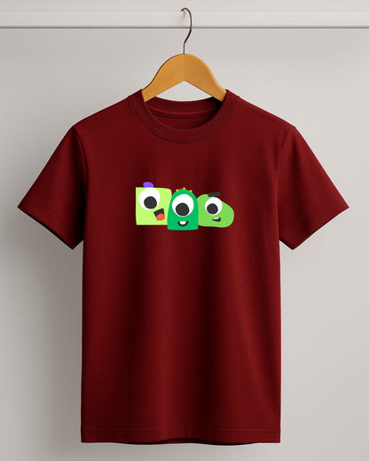 Kidaroo pure cotton boy's & girl's Alien print casual T-shirt