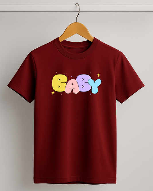 Kidaroo pure cotton boy's & girl's Baby print casual T-shirt