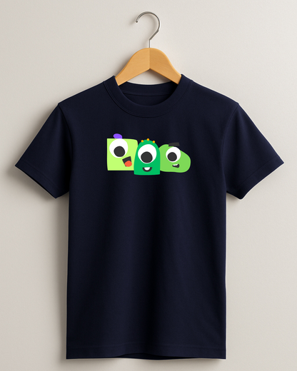 Kidaroo pure cotton boy's & girl's Alien print casual T-shirt
