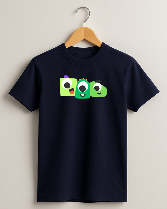 Kidaroo pure cotton boy's & girl's Alien print casual T-shirt