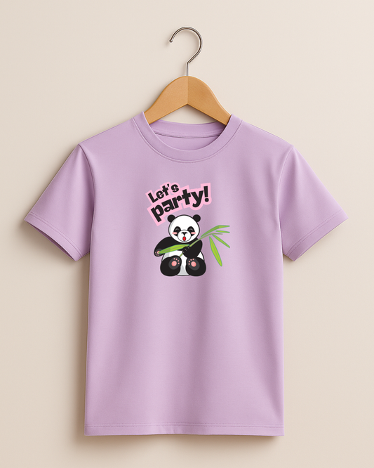 Kidaroo pure cotton boy's & girl's Panda print casual T-shirt