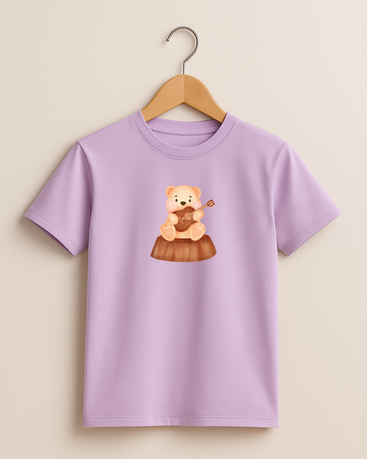 Kidaroo pure cotton boy's & girl's Teddy print casual T-shirt