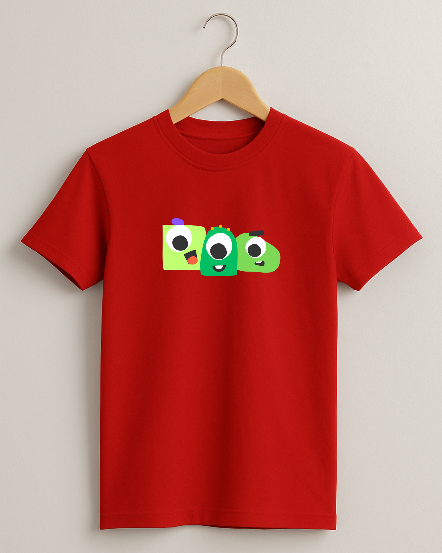 Kidaroo pure cotton boy's & girl's Alien print casual T-shirt