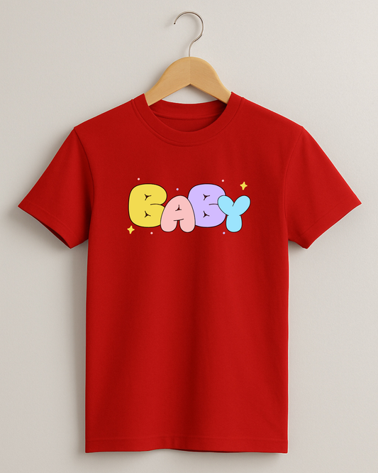 Kidaroo pure cotton boy's & girl's Baby print casual T-shirt