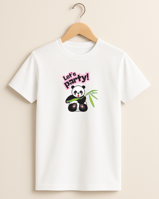 Kidaroo pure cotton boy's & girl's Panda print casual T-shirt