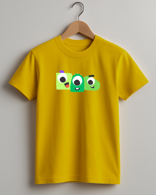 Kidaroo pure cotton boy's & girl's Alien print casual T-shirt